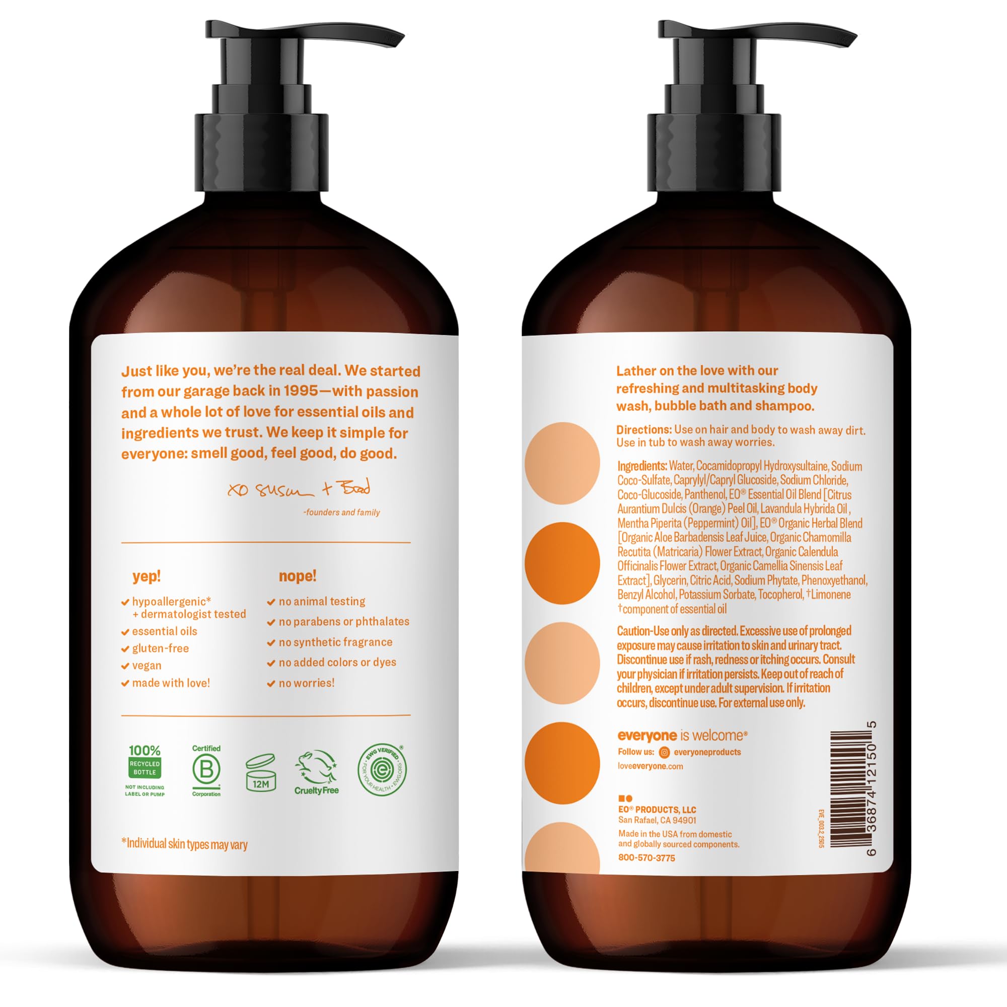 Everyone for Every Body 3-in-1 Citrus Mint Natural Soap